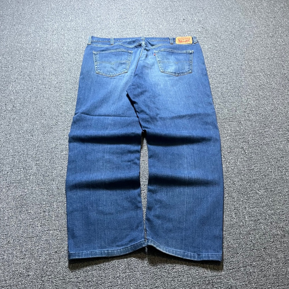 Levi's 541 Athletic Taper Jeans W38 L32 (Fits 42x30) Denim Relaxed Fit Hemmed